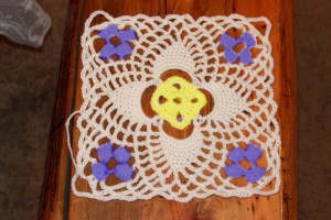 Kitchen Curtain Lace Yell Blu