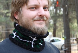 Handsome model is my son.